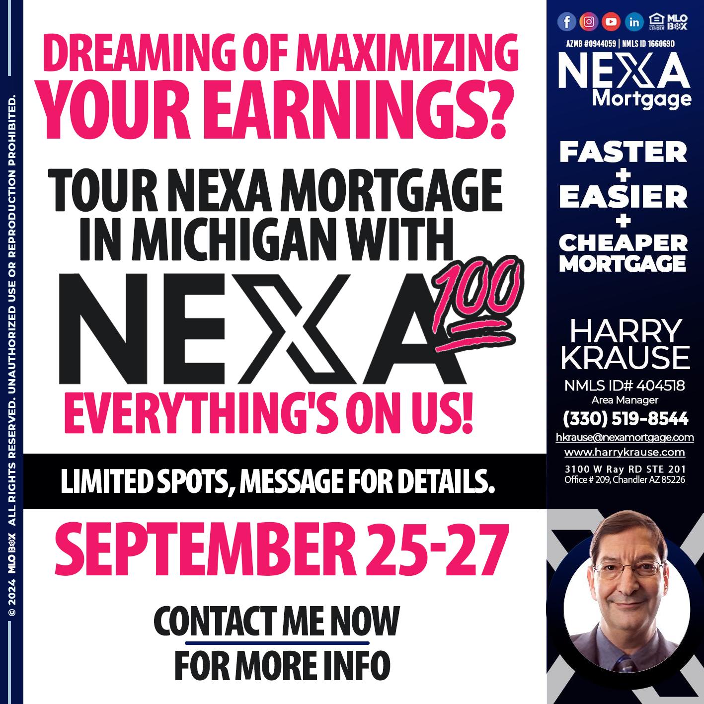 NEXA 100 - Harry Krause -Area Manager
