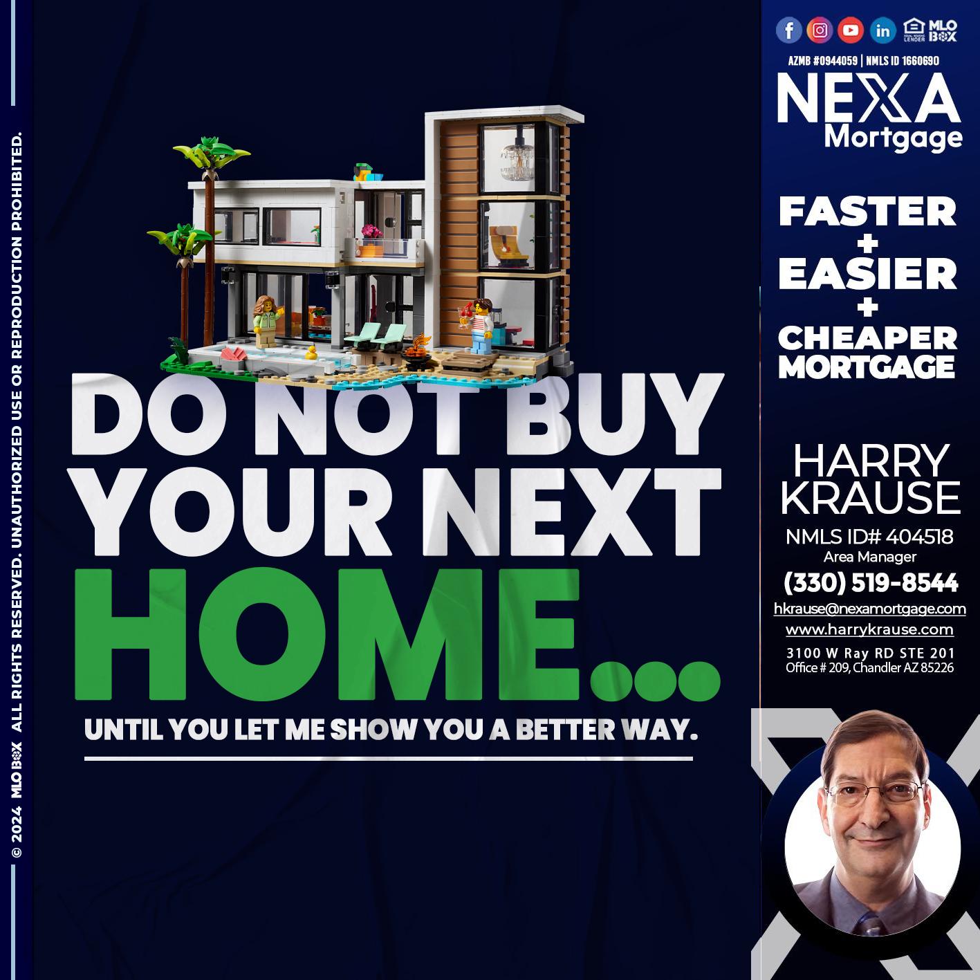 do not buy - Harry Krause -Area Manager