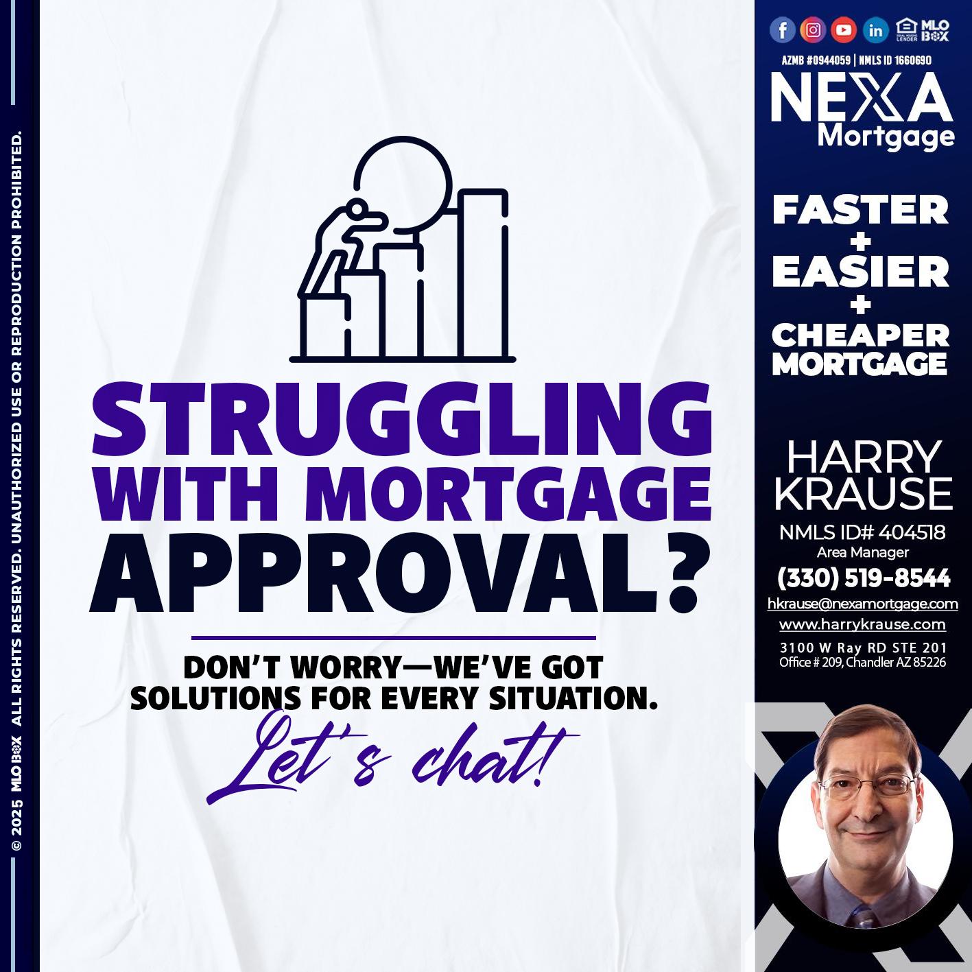 STRUGLING - Harry Krause -Area Manager