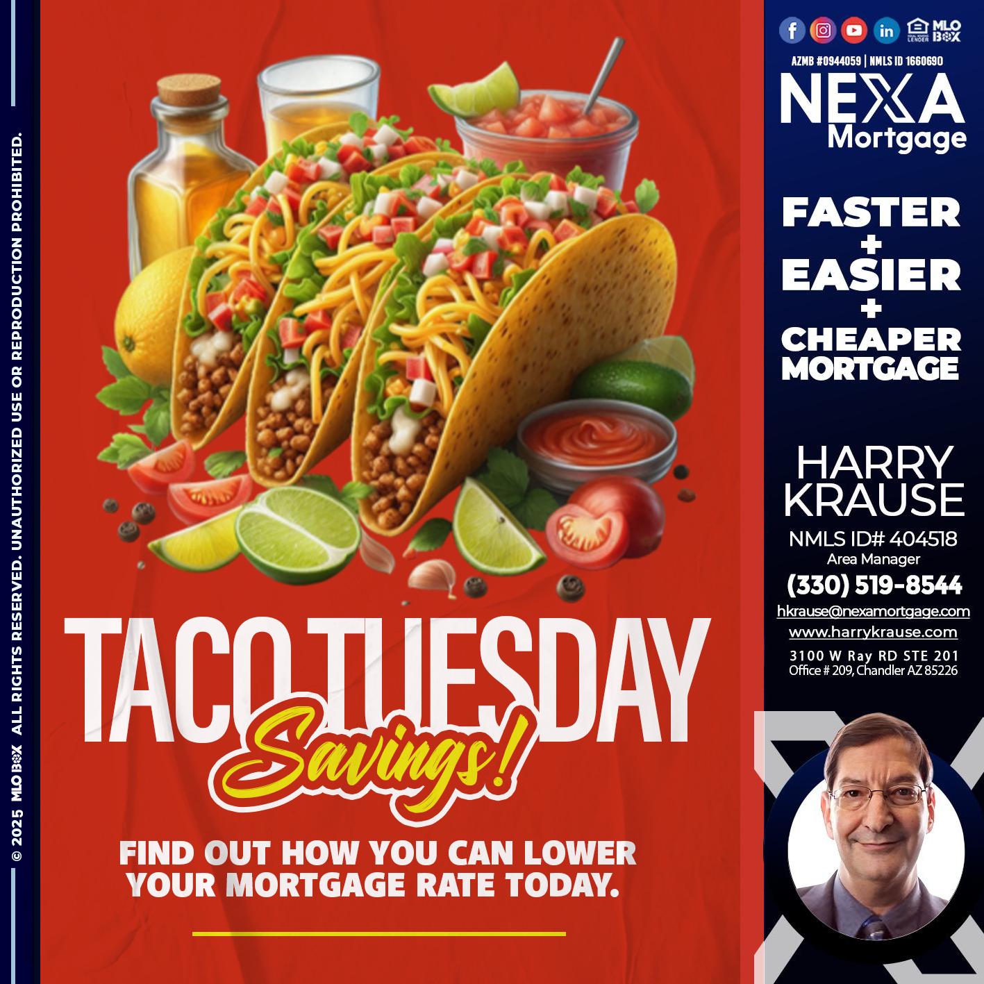 TACO TUESDAY - Harry Krause -Area Manager