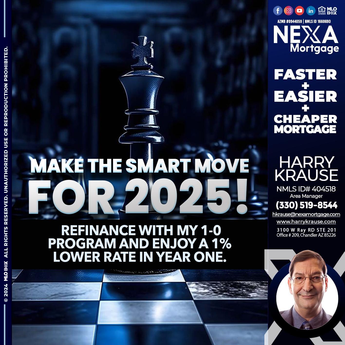 MAKE THE SMART MOVE - Harry Krause -Area Manager
