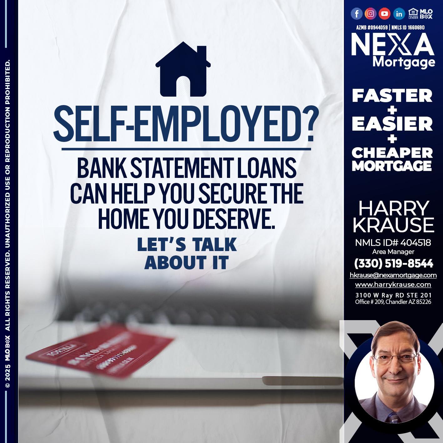 LET´S TALK ABOUT IT - Harry Krause -Area Manager