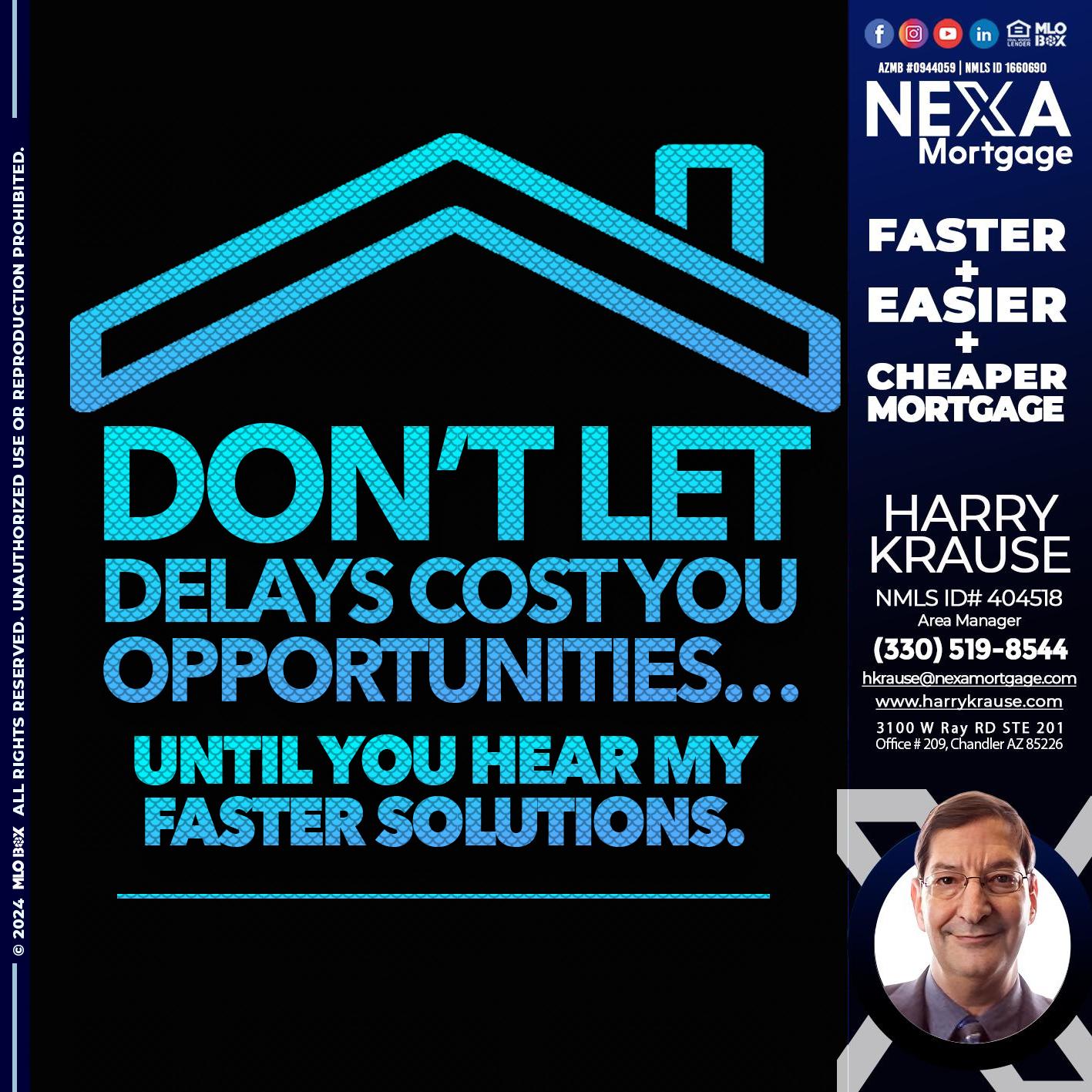 DO NOT LET - Harry Krause -Area Manager