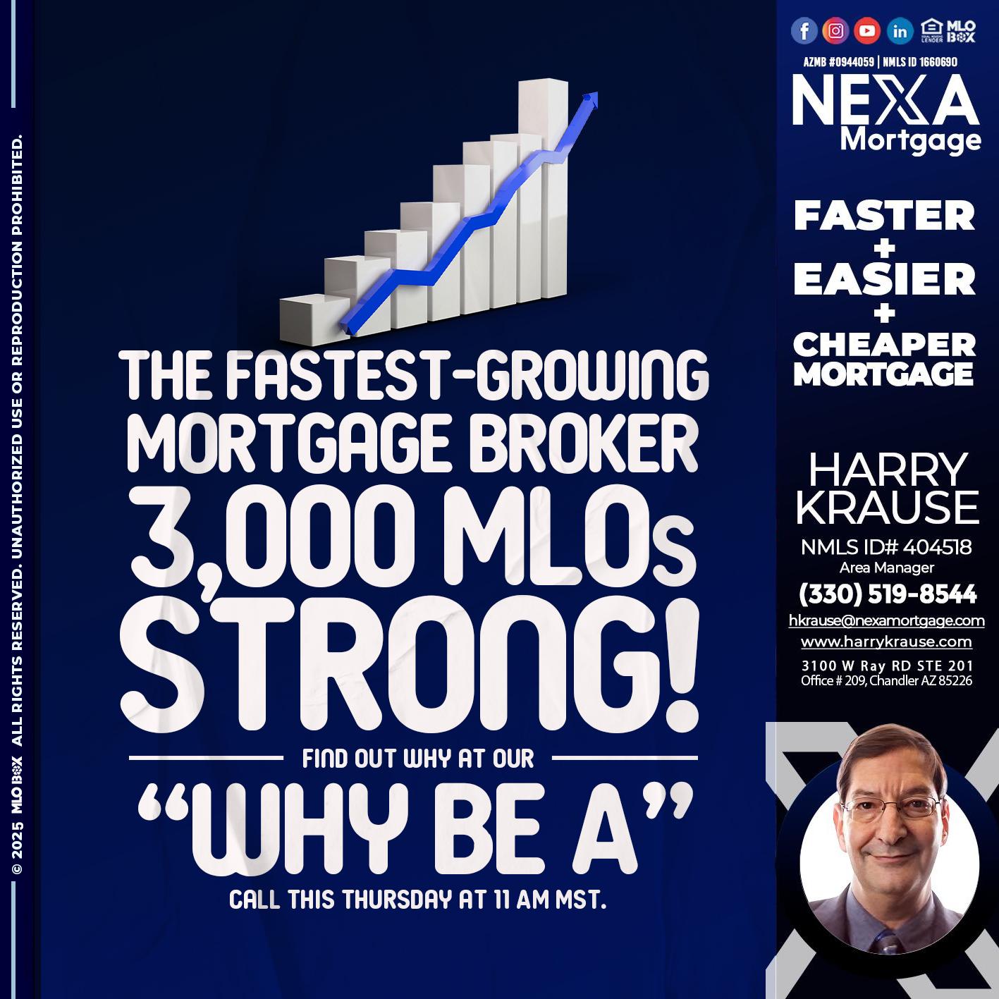3K MLOs STRONG - Harry Krause -Area Manager