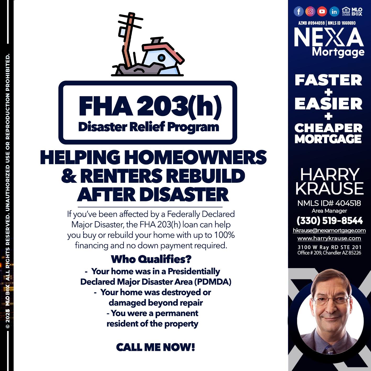 FHA - Harry Krause -Area Manager