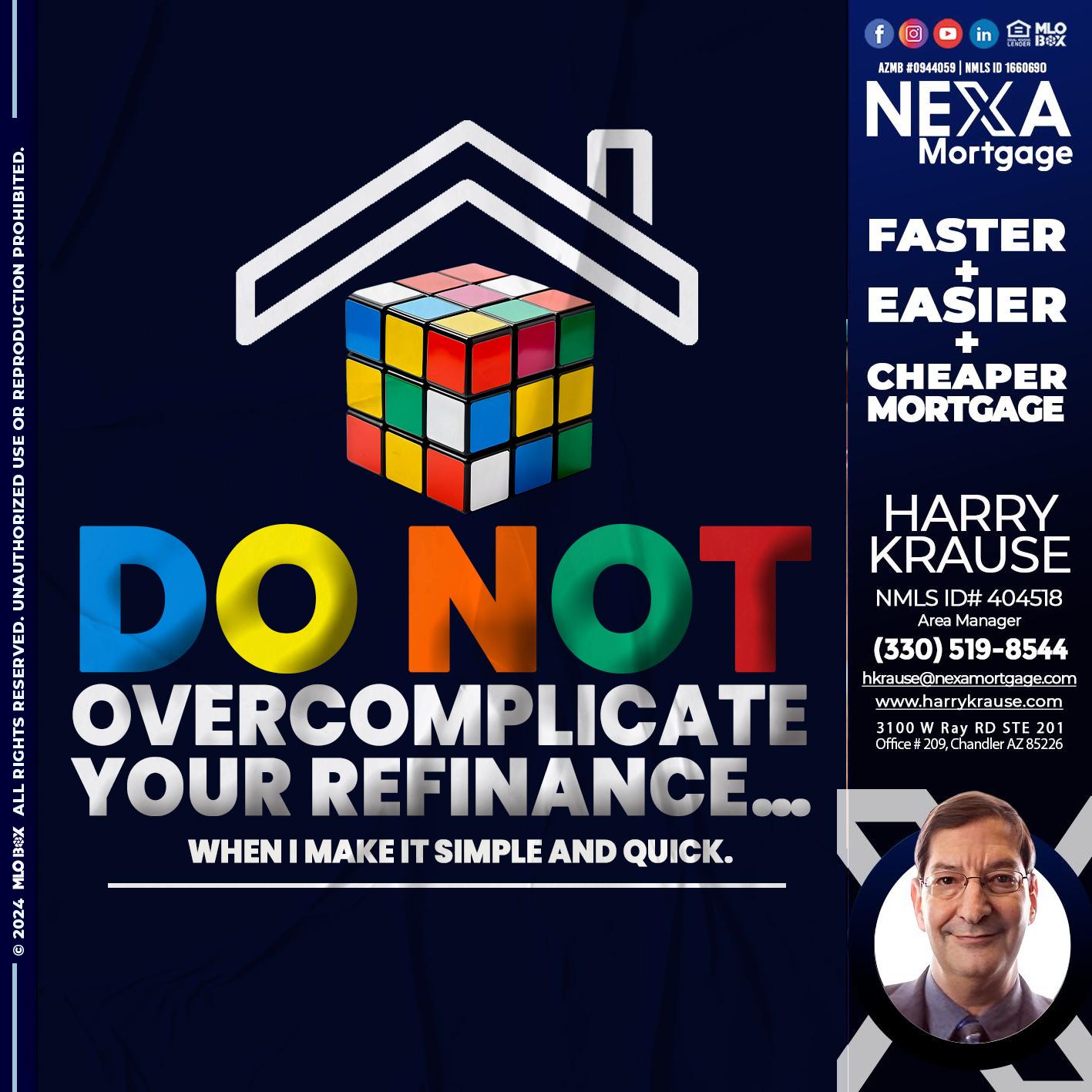 DO NOT - Harry Krause -Area Manager