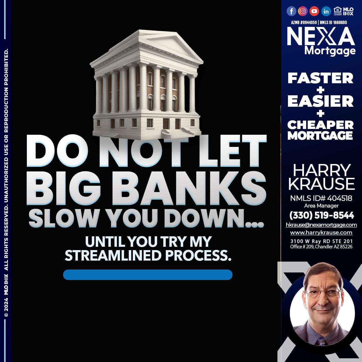 do not let - Harry Krause -Area Manager