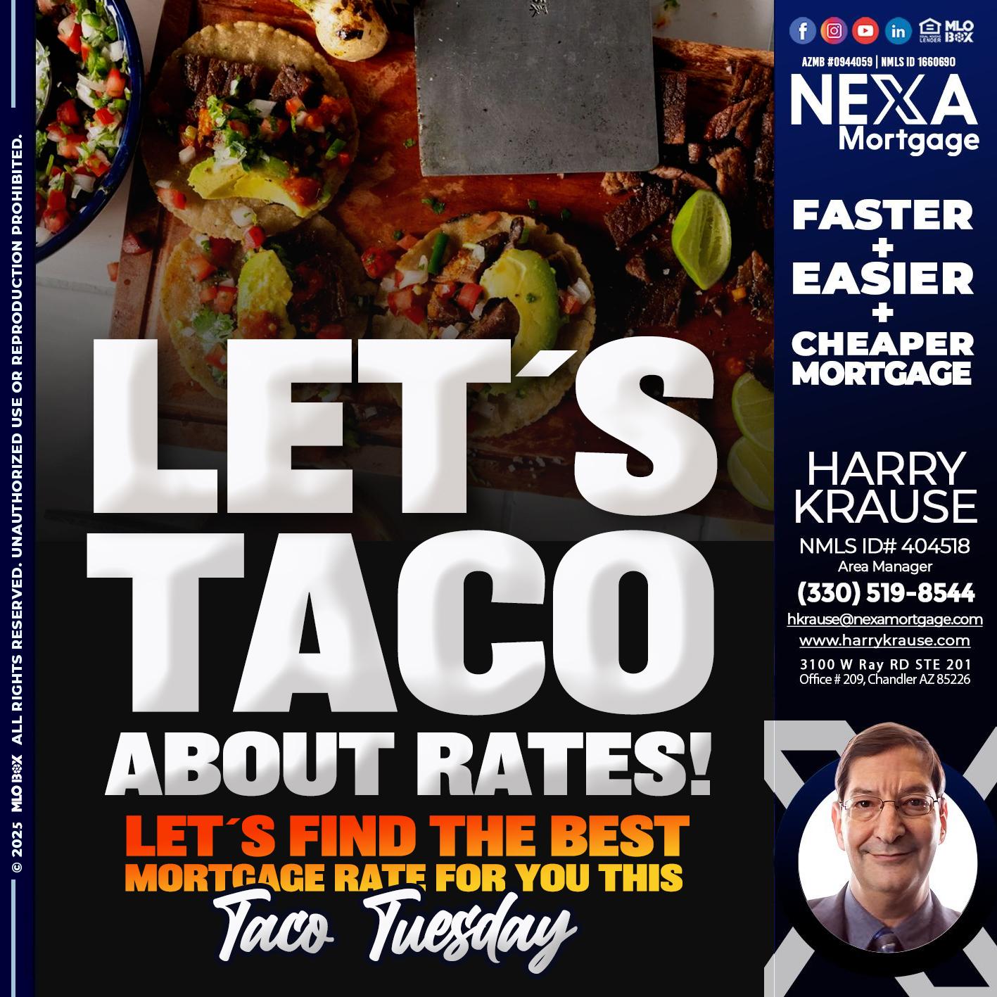 LETS TACO - Harry Krause -Area Manager