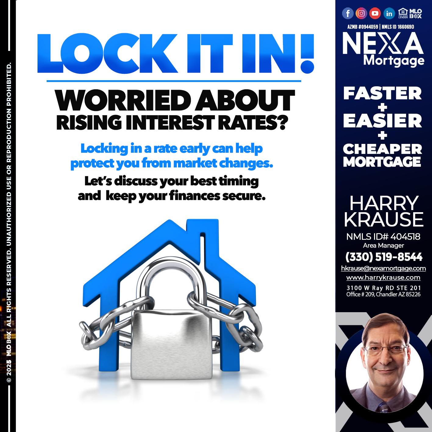 LOCK IT IN - Harry Krause -Area Manager