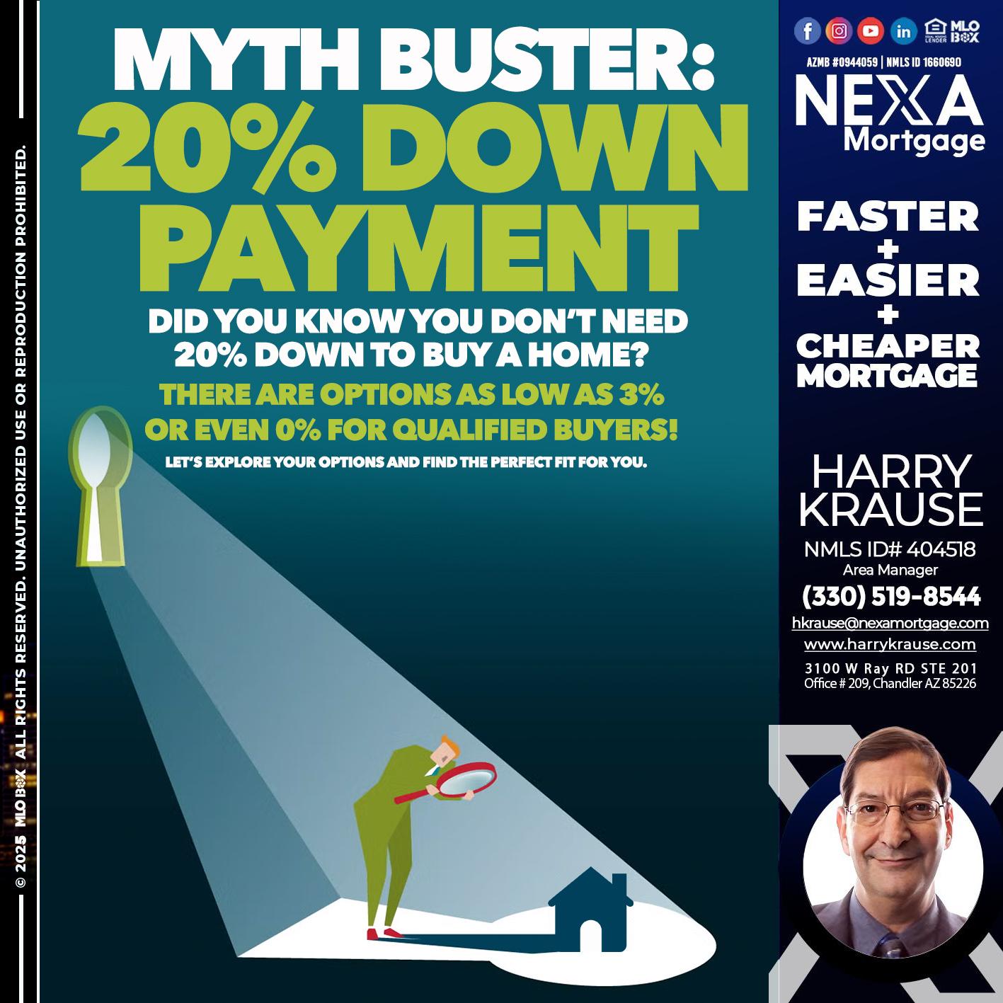 myth buster - Harry Krause -Area Manager