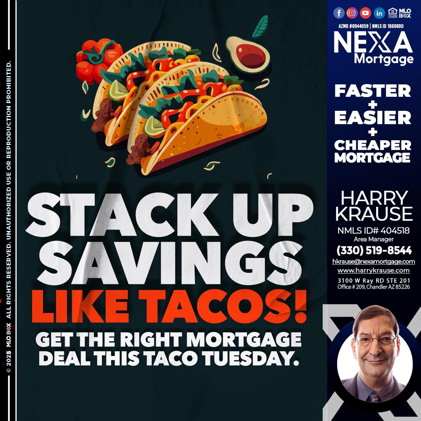 TACO TUESDAY - Harry Krause -Area Manager