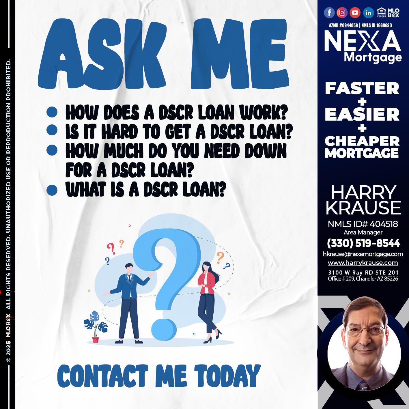 ASK ME - Harry Krause -Area Manager