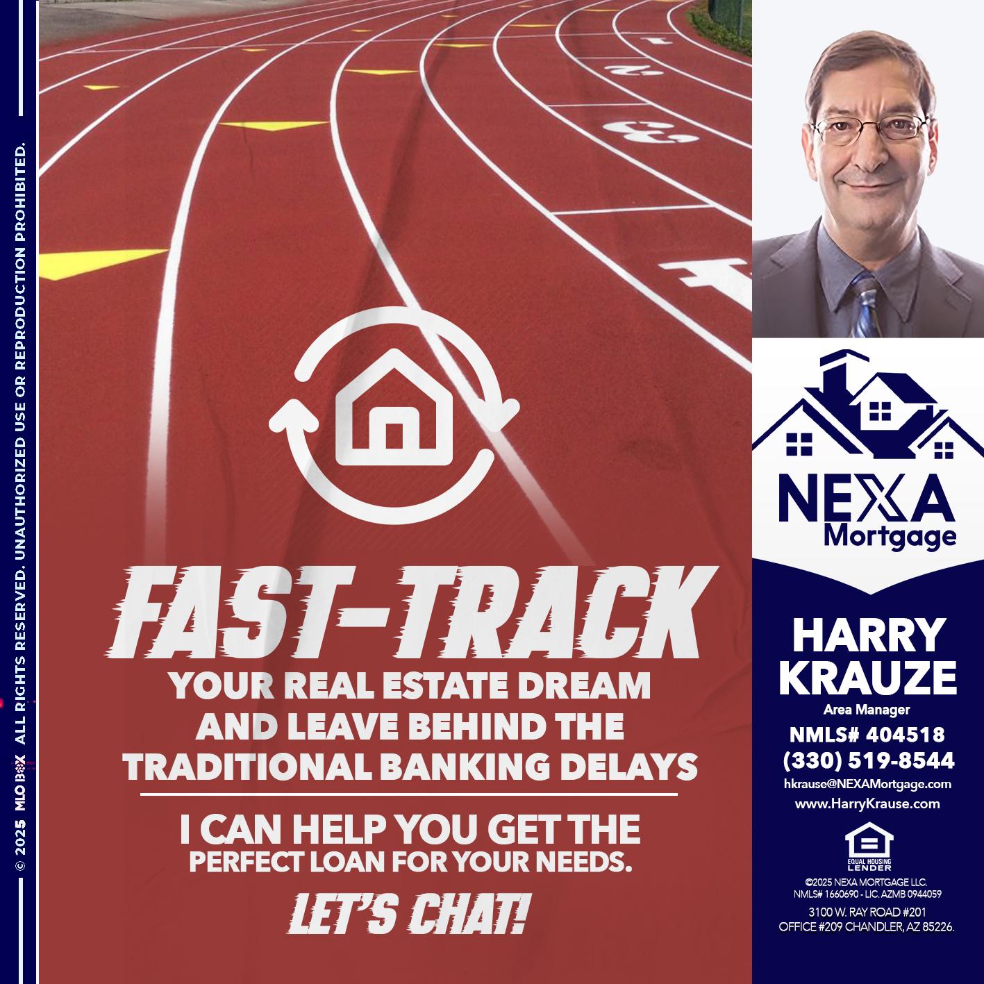 FAST TRACK - Harry Krause -Area Manager