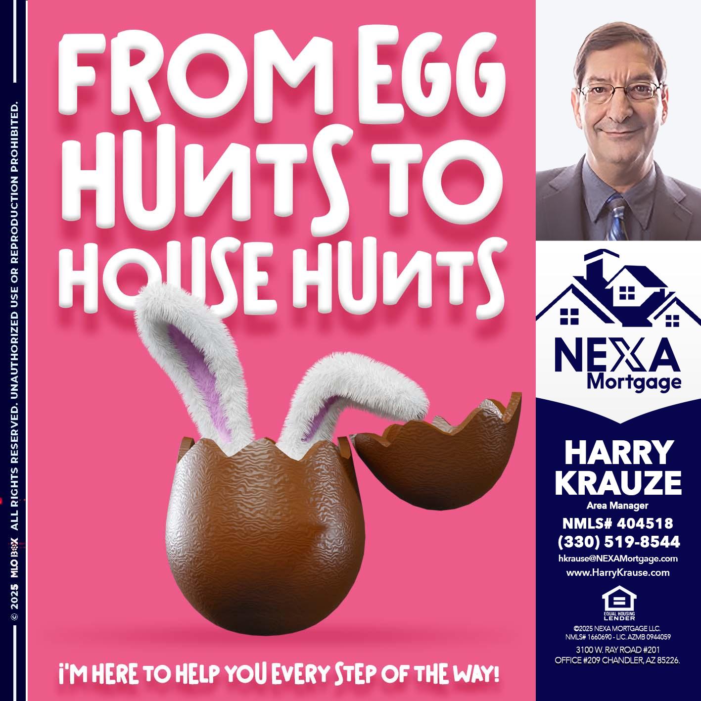 FROM EGG HUNTS - Harry Krause -Area Manager