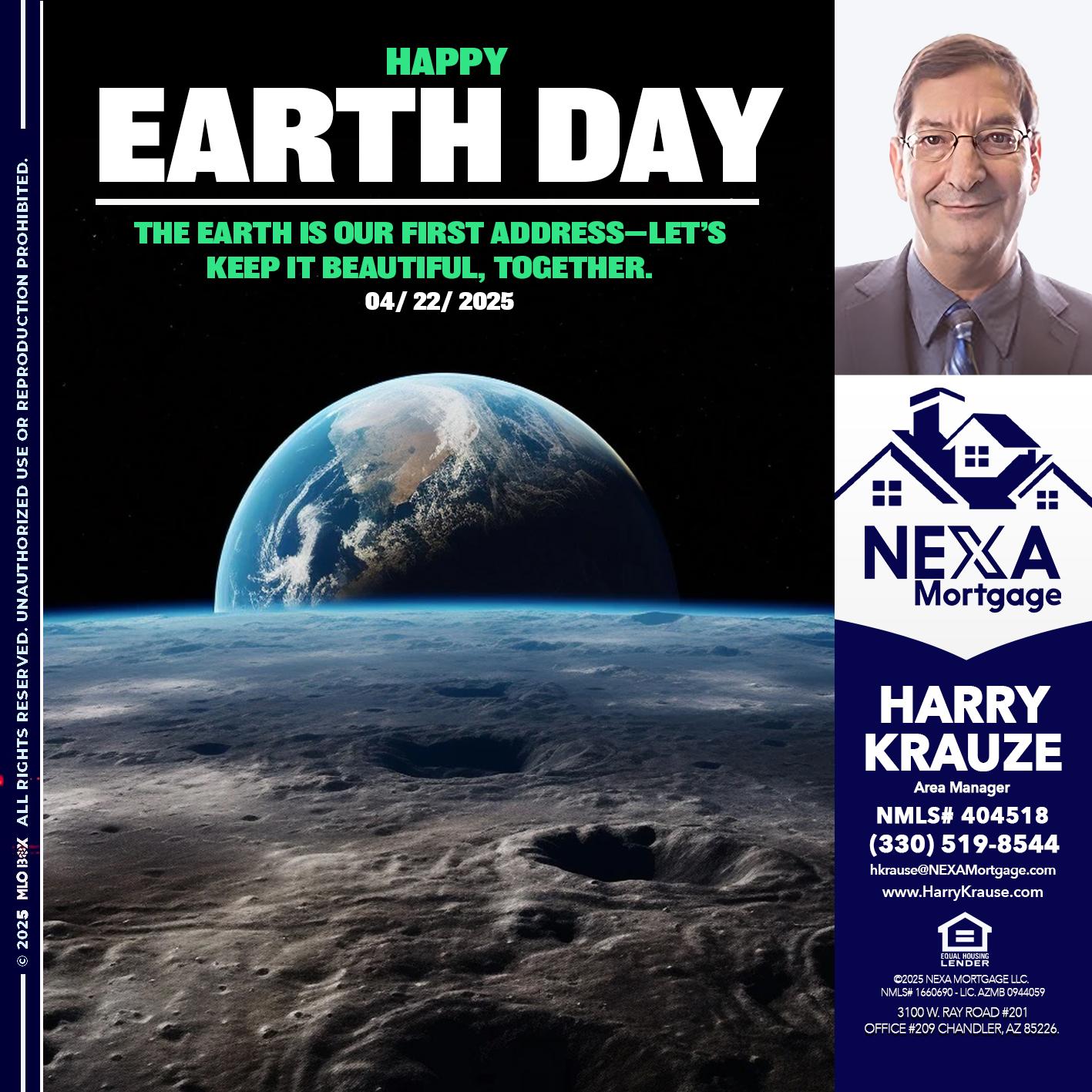 EARTH DAY 2025 - Harry Krause -Area Manager