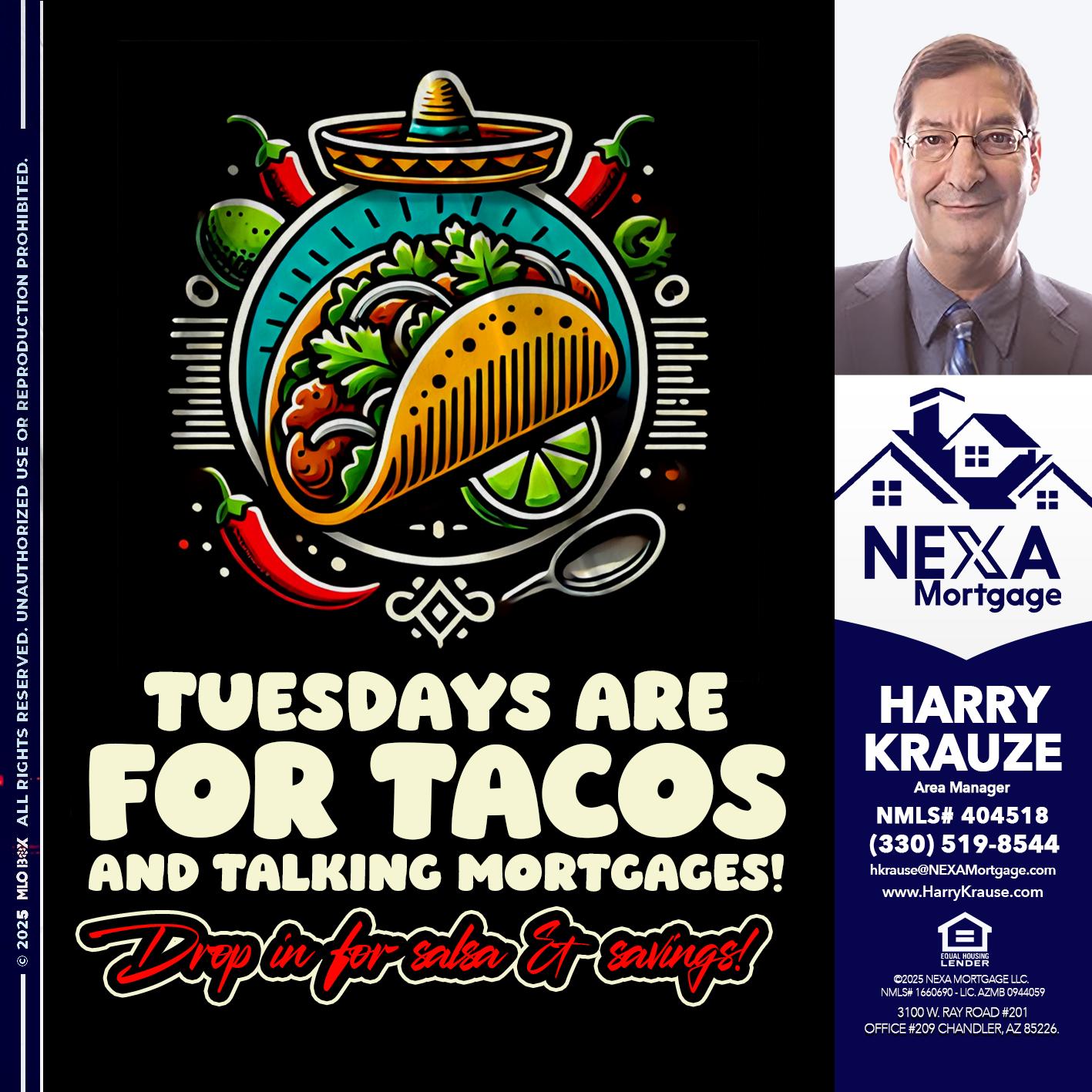 TACO TUESDAY - Harry Krause -Area Manager