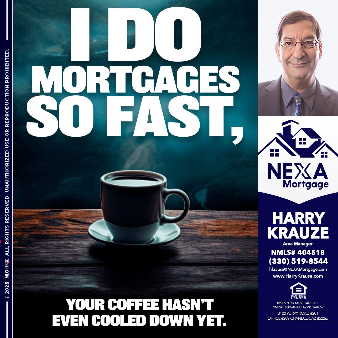 i do mortgages - Harry Krause -Area Manager