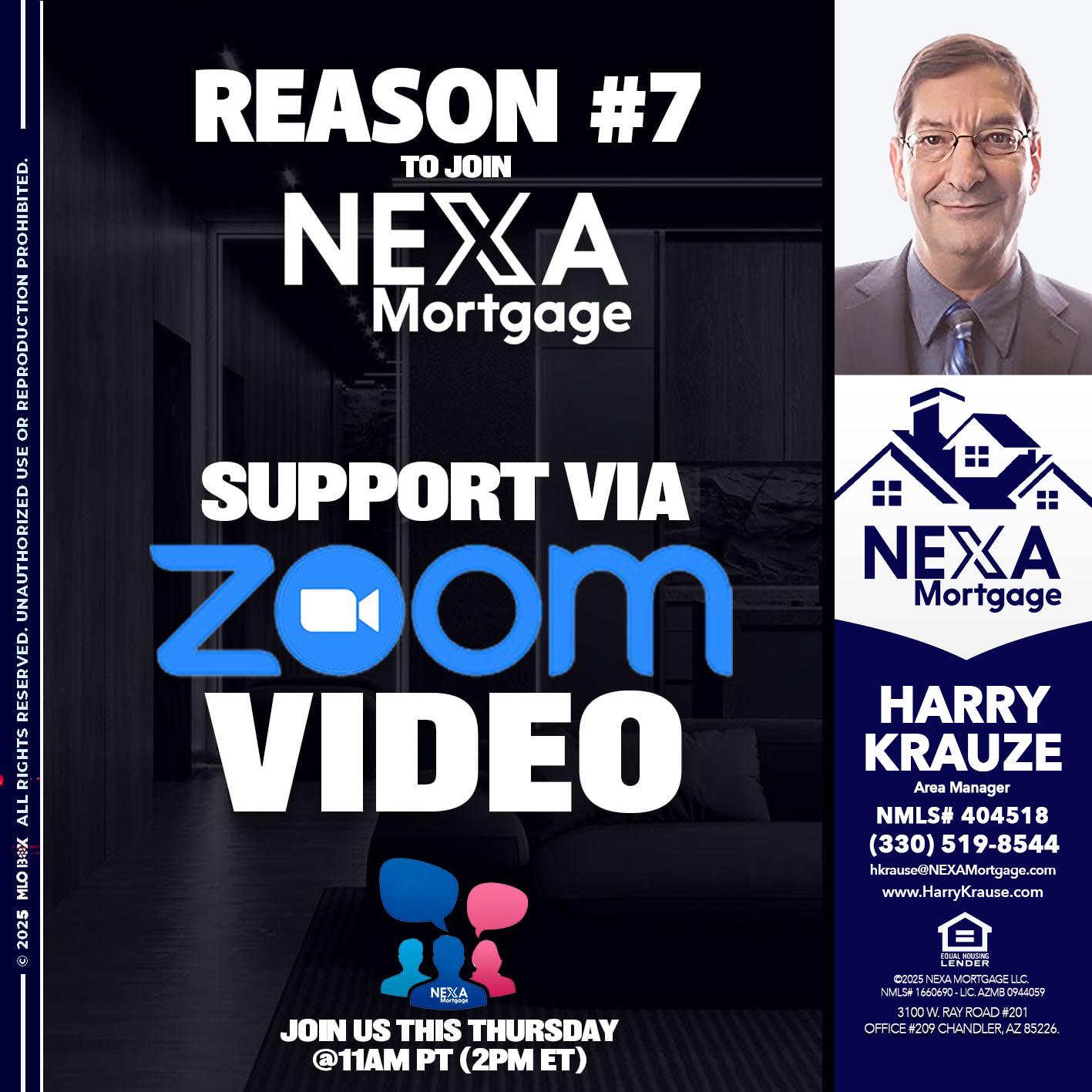 REASON 7 - Harry Krause -Area Manager