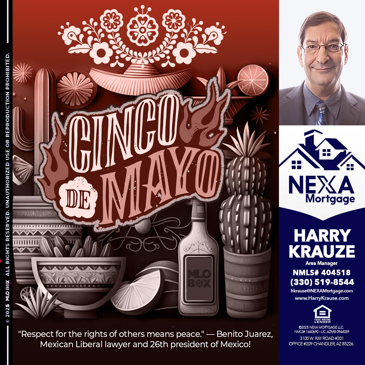 Feliz 5 de Mayo - Harry Krause -Area Manager