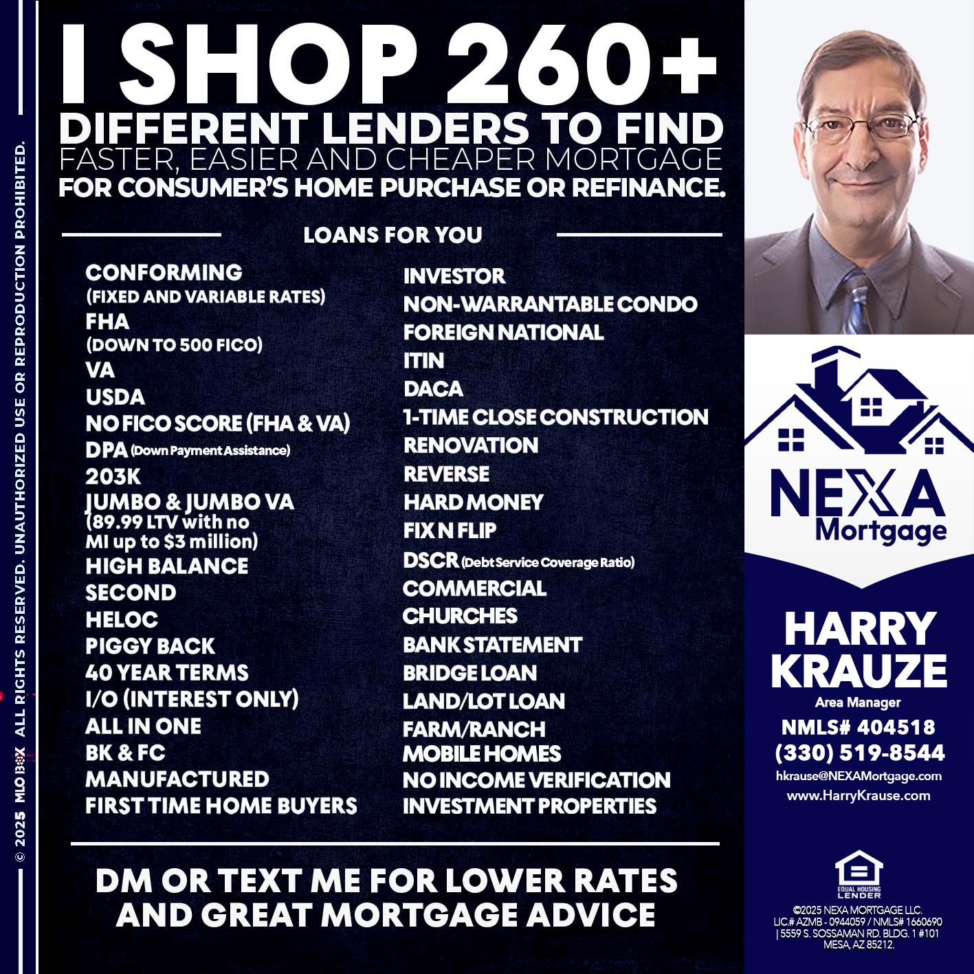 I SHOP +260 - Harry Krause -Area Manager