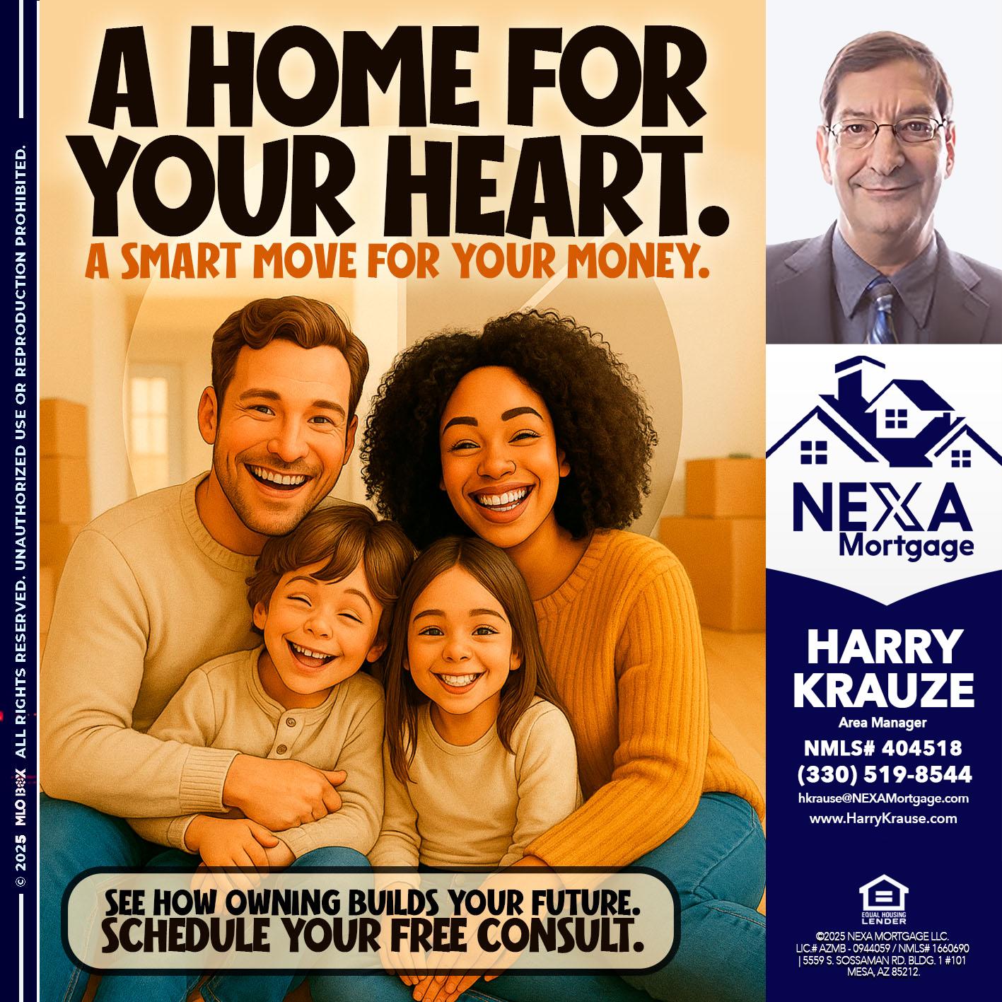 A HOME FOR - Harry Krause -Area Manager
