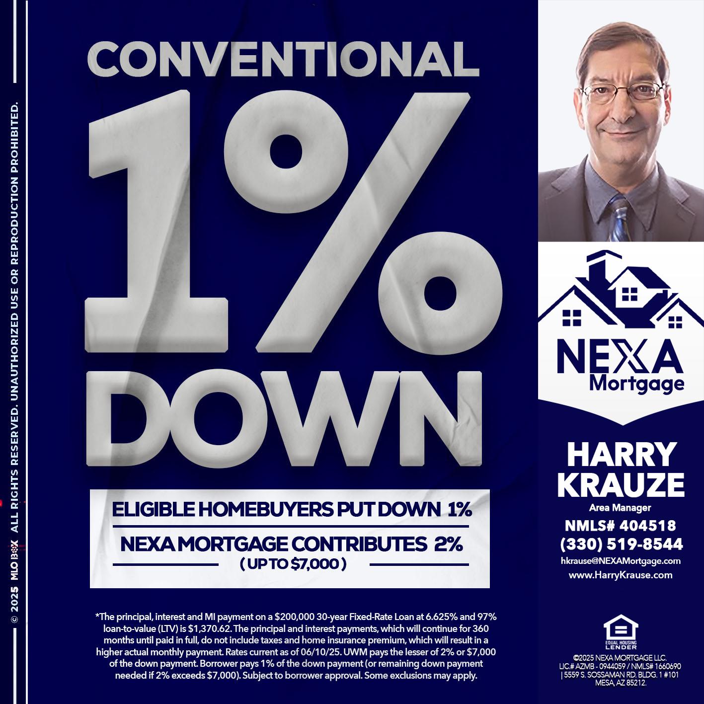 CONVENTIONAL - Harry Krause -Area Manager