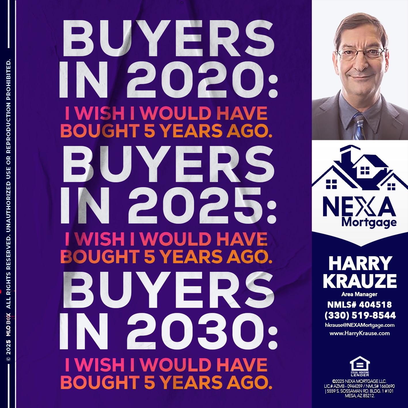BUYERS IN 2020 - Harry Krause -Area Manager