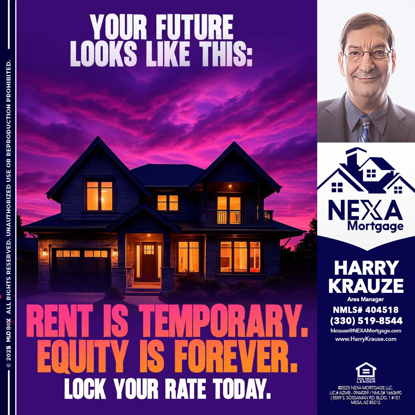 YOUR FUTURE - Harry Krause -Area Manager