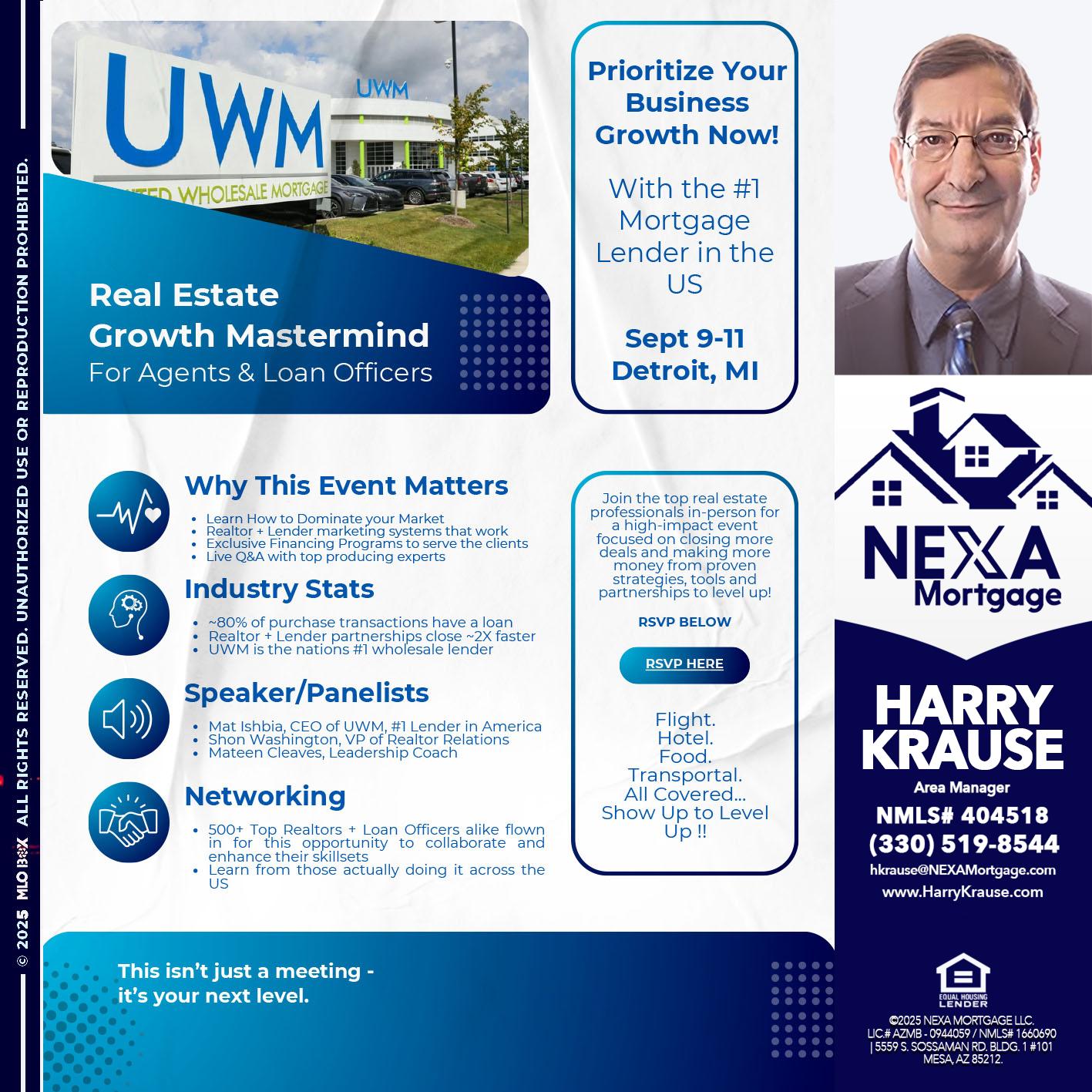 DETROIT TRIP - Harry Krause -Area Manager