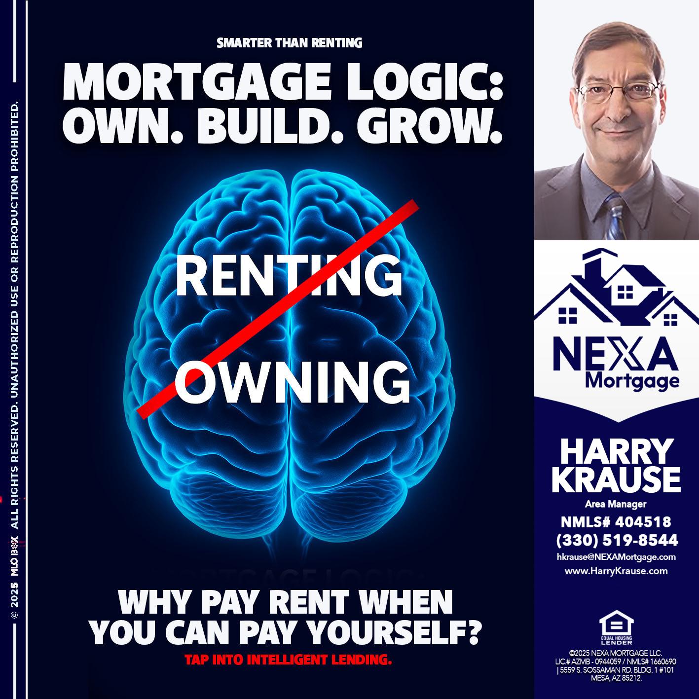 mortgage logic - Harry Krause -Area Manager