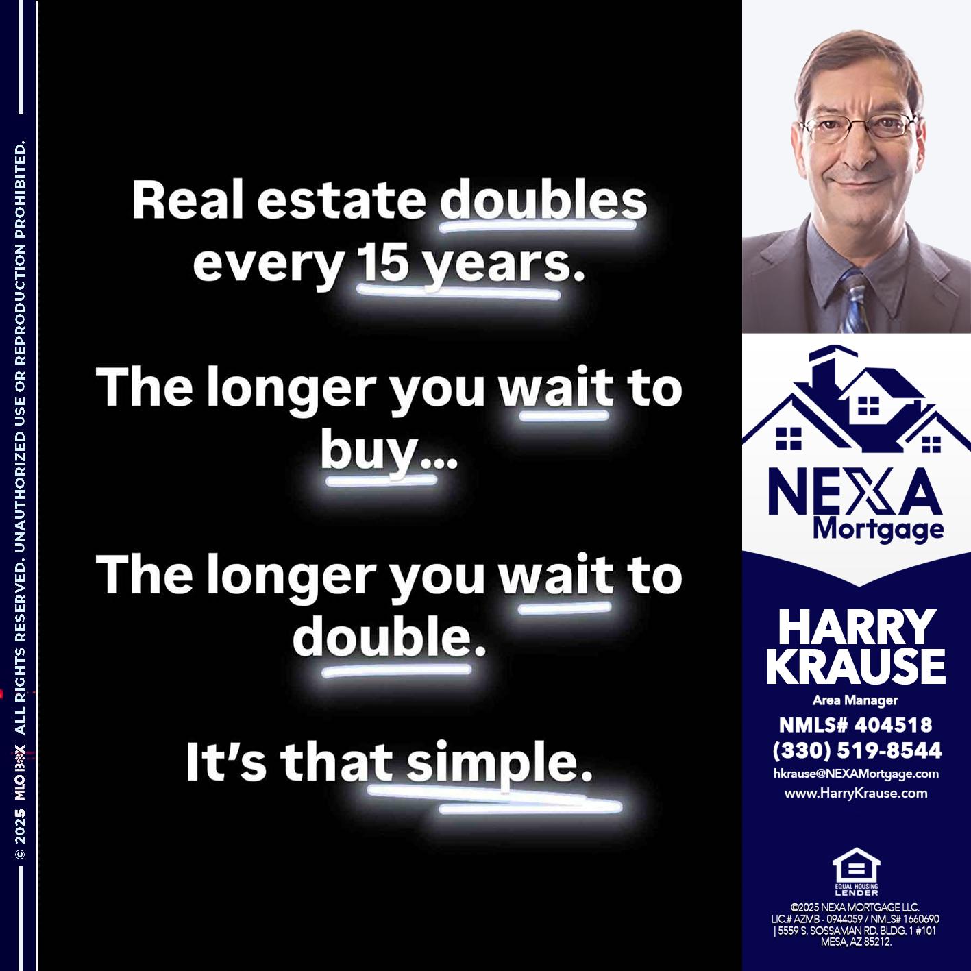 REAL ESTATE - Harry Krause -Area Manager