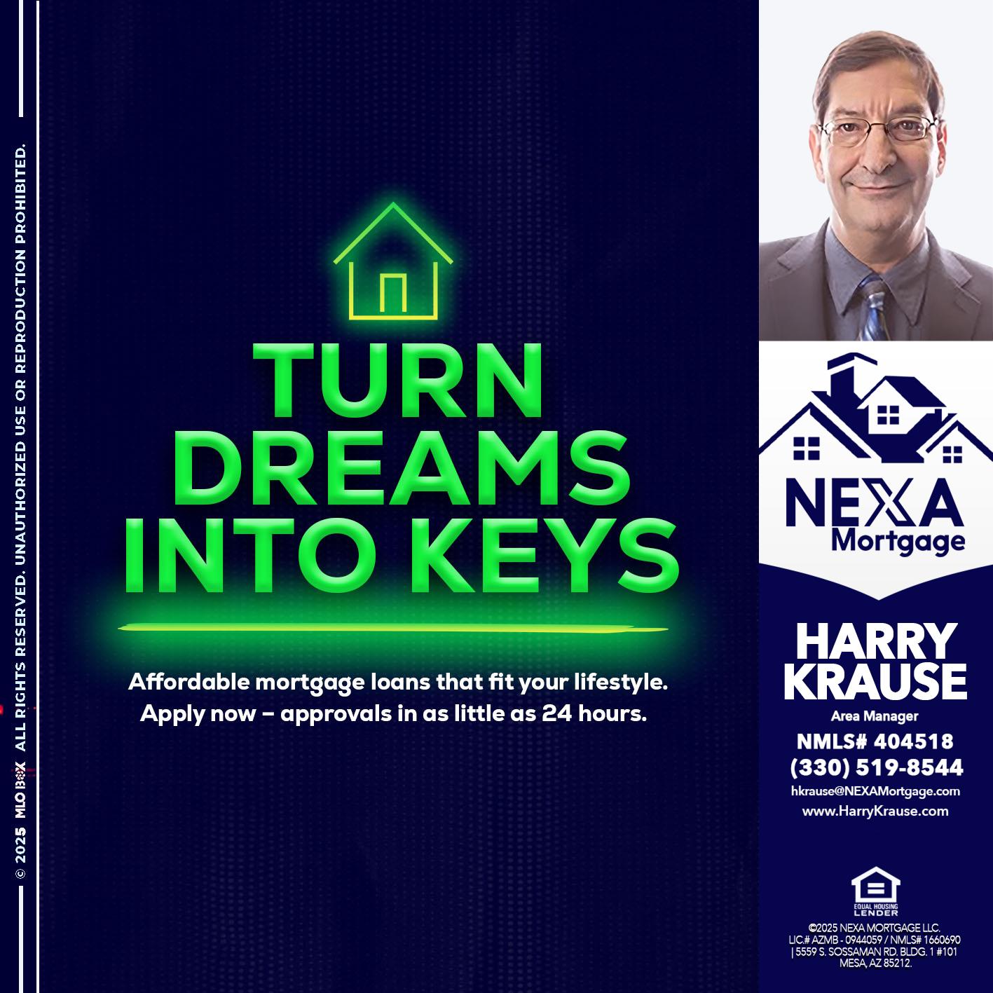 turn dreams - Harry Krause -Area Manager