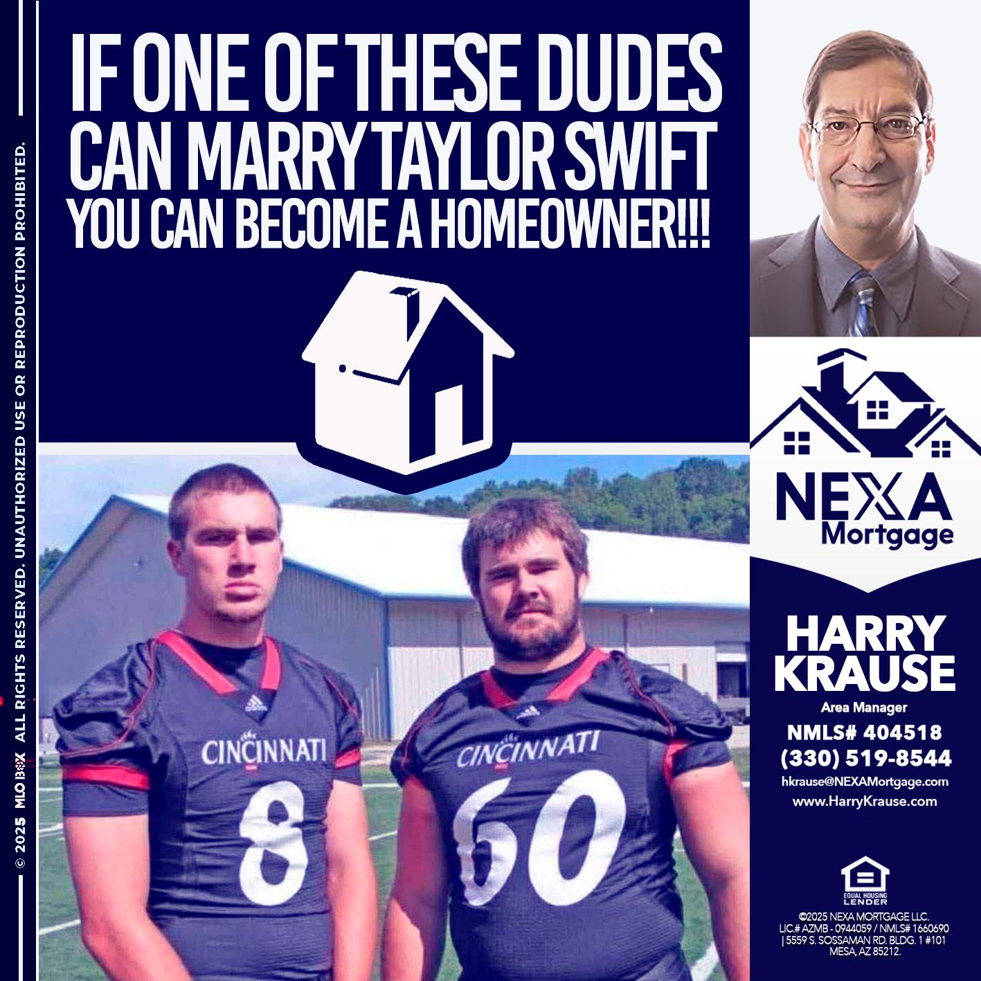 IF ONE OF THESE DUDES - Harry Krause -Area Manager