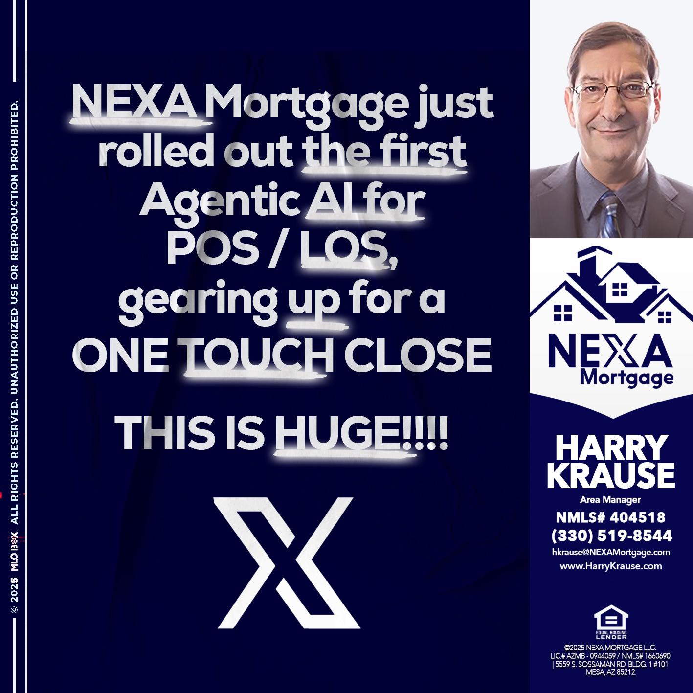 NEXA MORTGAGE - Harry Krause -Area Manager