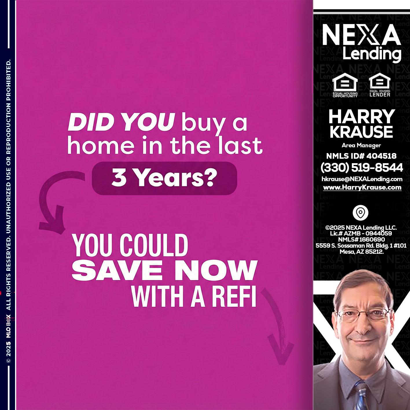 did you - Harry Krause -Area Manager