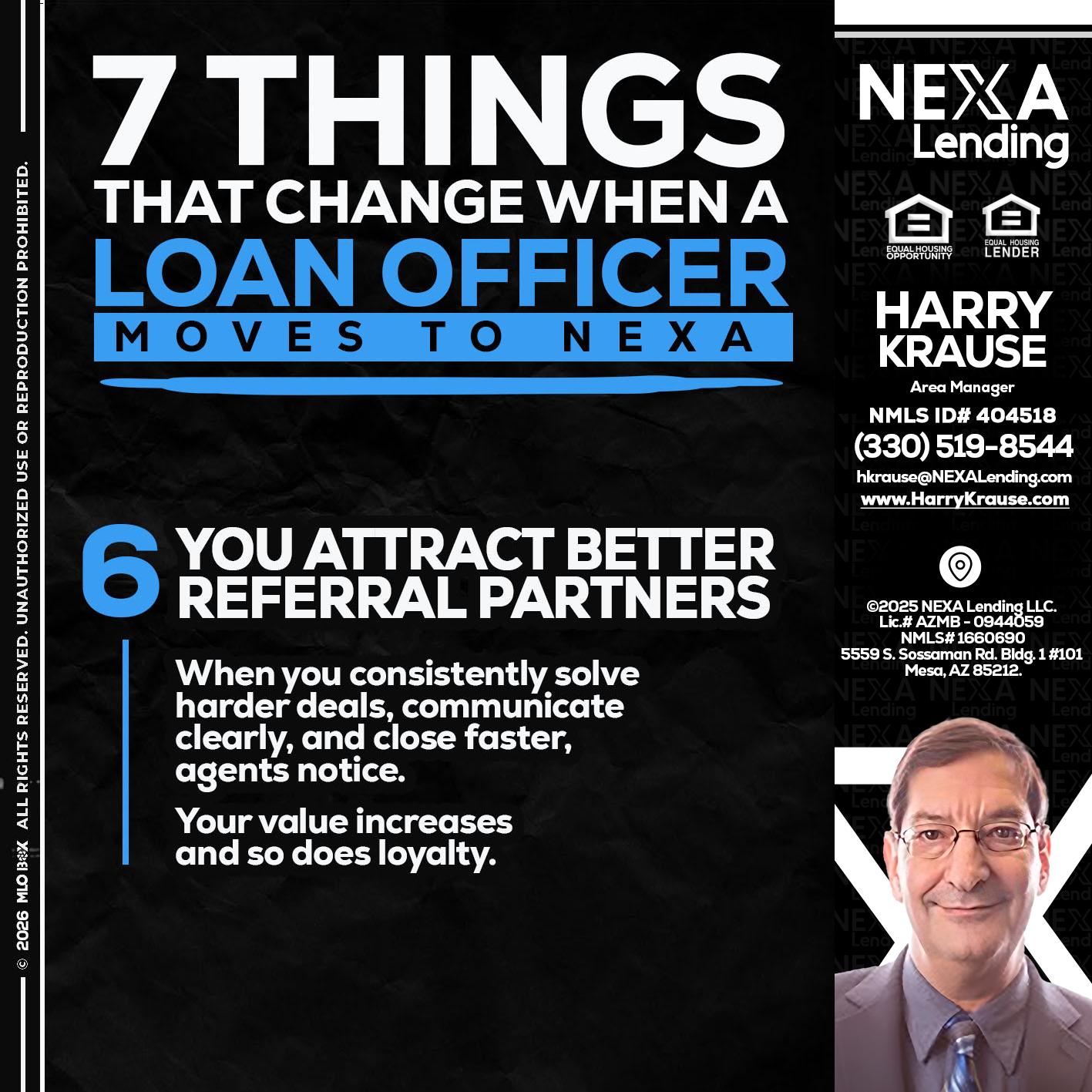 7 THINGS (6) - Harry Krause -Area Manager