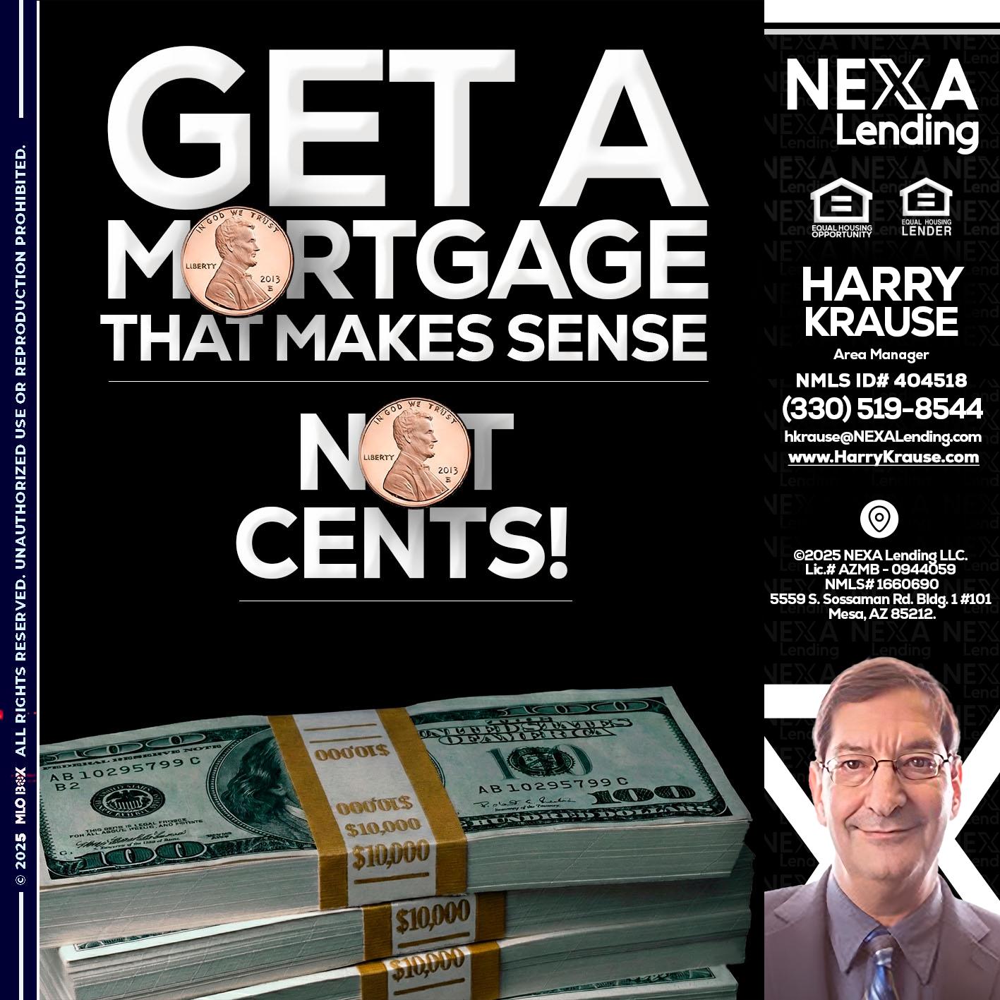 get a mortgage - Harry Krause -Area Manager