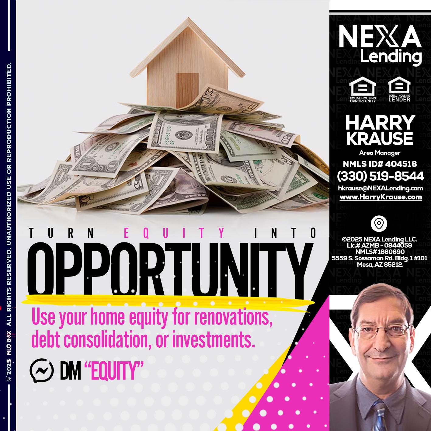 opportunity - Harry Krause -Area Manager