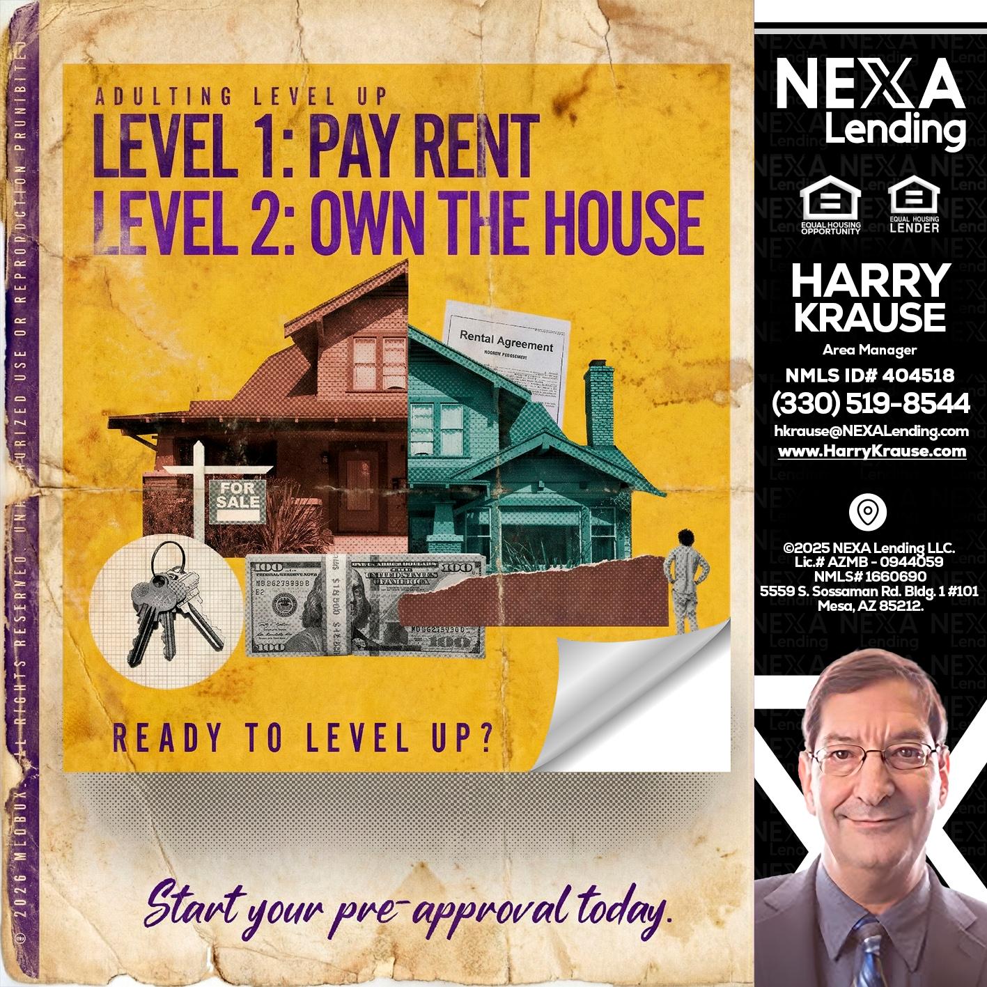 LEVEL 1 - Harry Krause -Area Manager