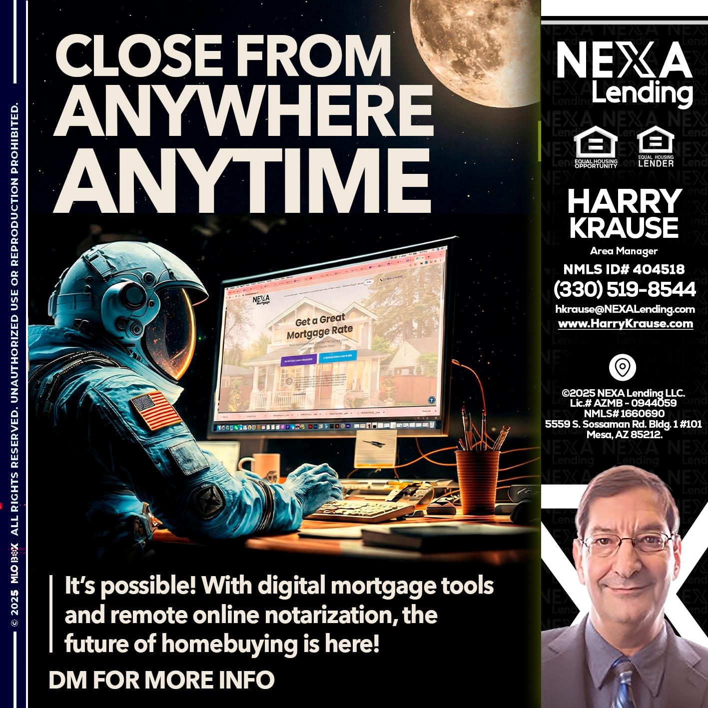 close from - Harry Krause -Area Manager