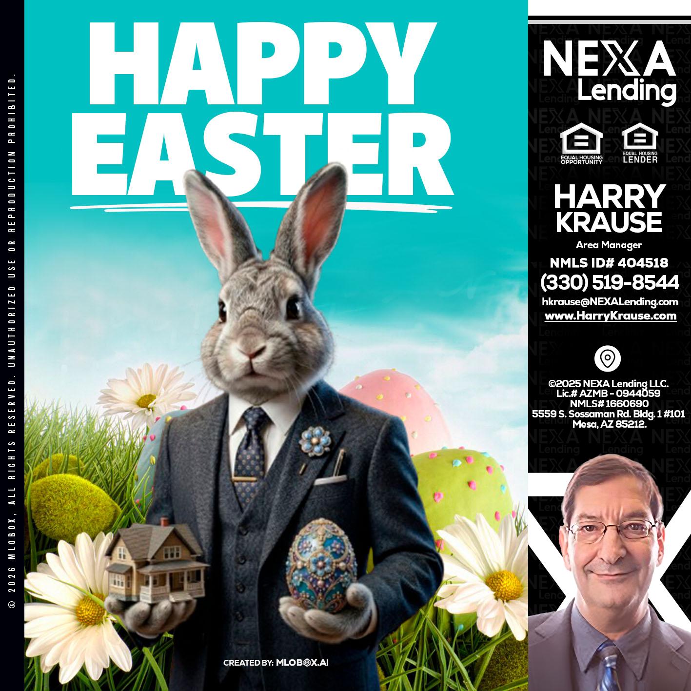 HAPPY EASTER - Harry Krause -Area Manager