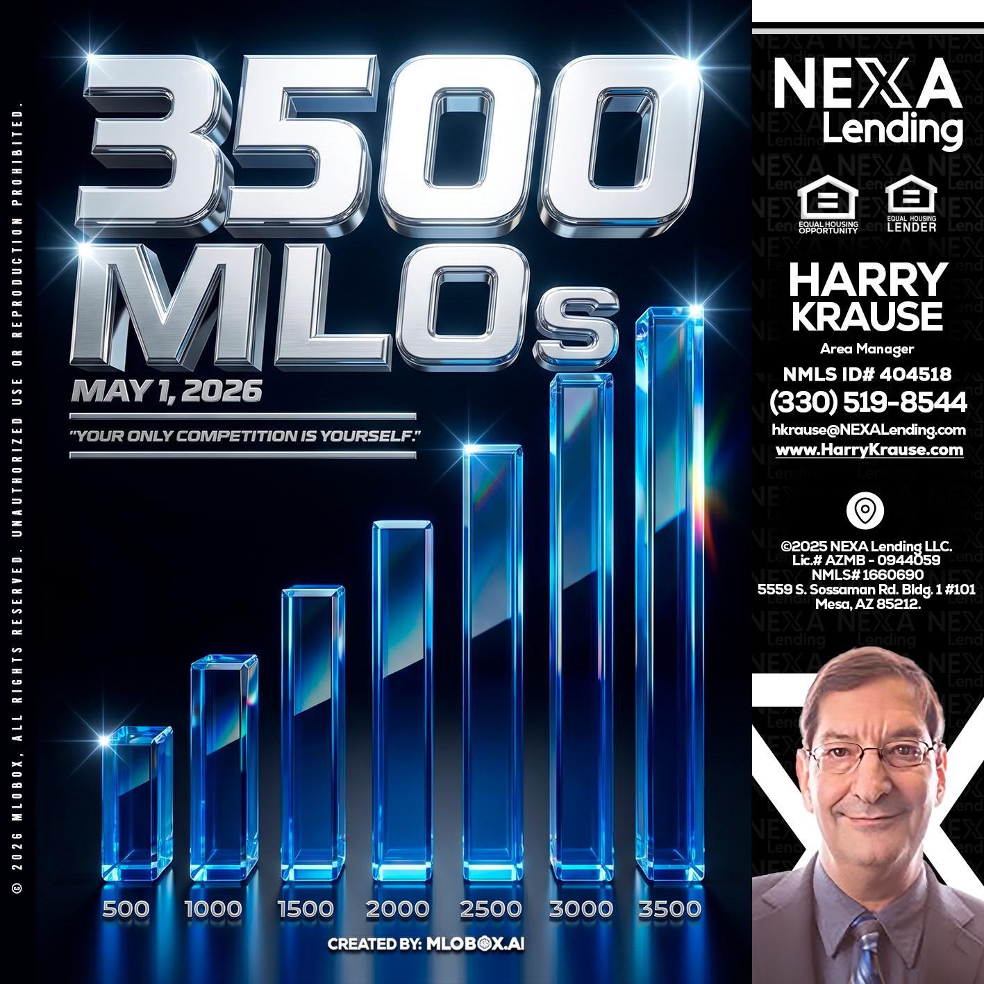 3500 MLOs - Harry Krause -Area Manager