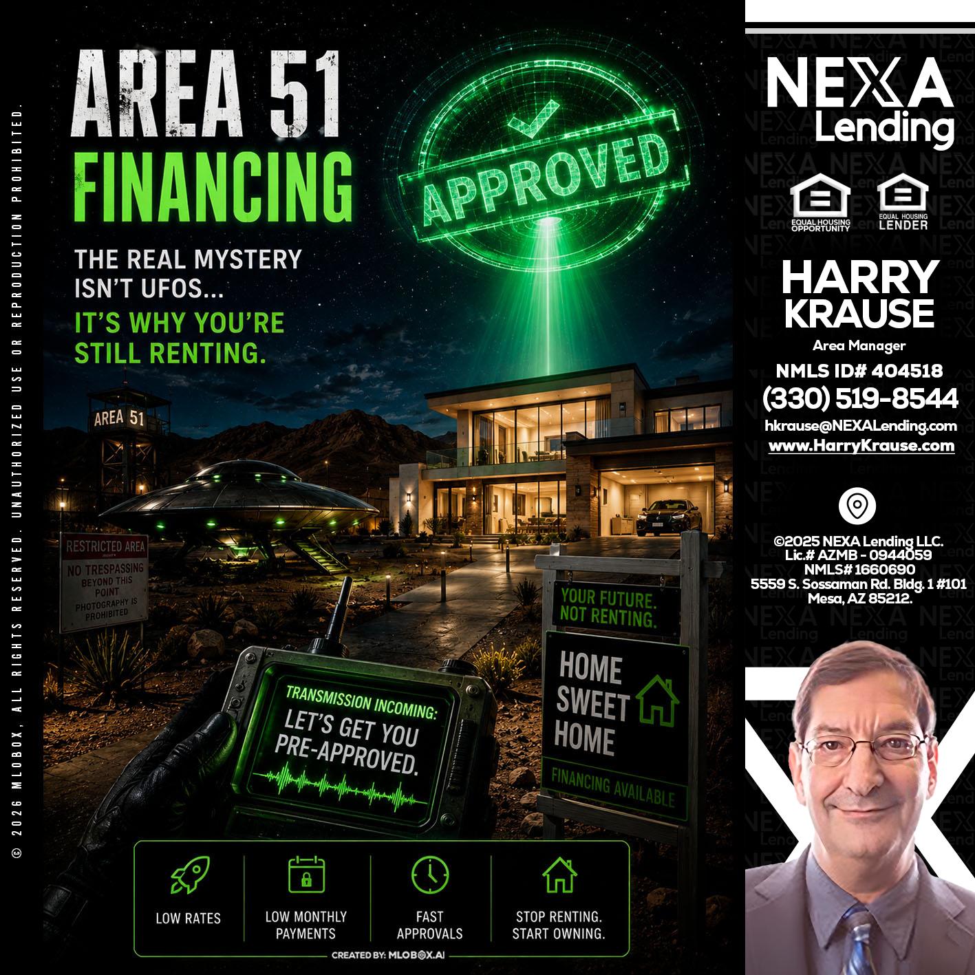 AREA 51 - Harry Krause -Area Manager