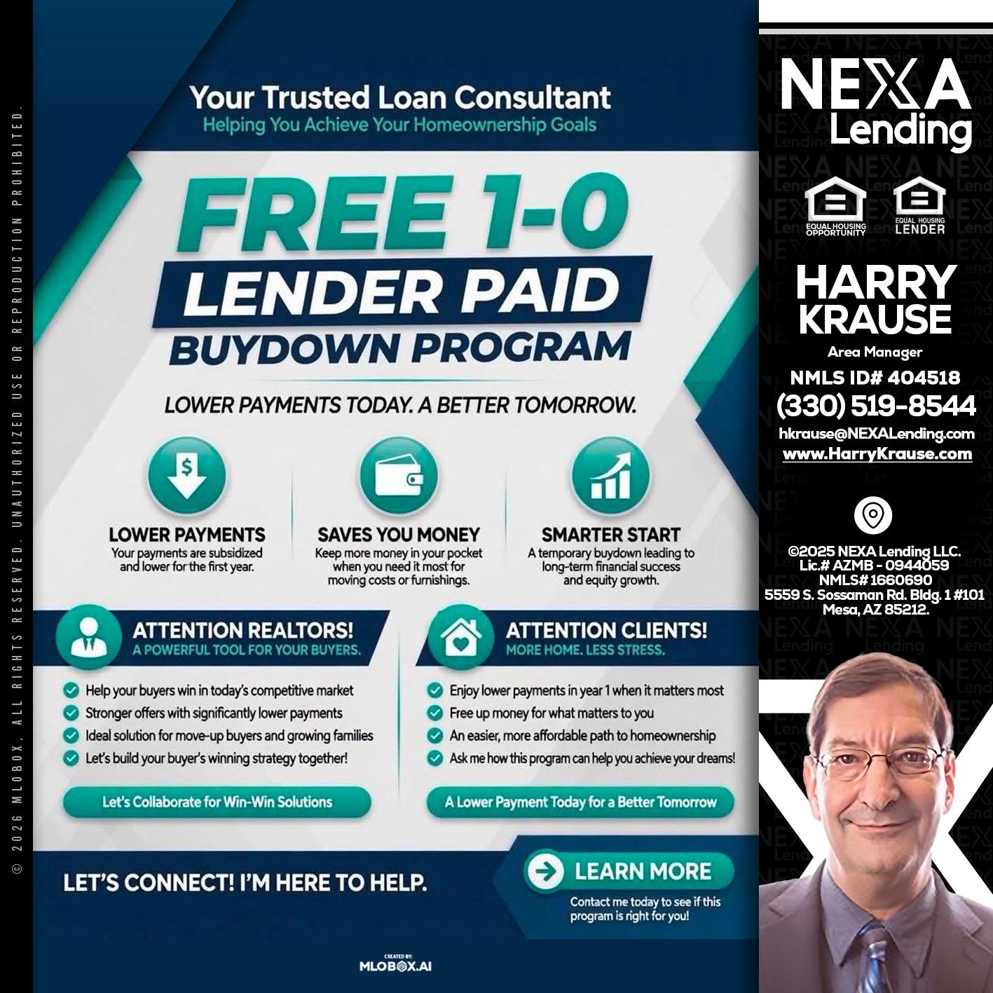 FREE 1-0 - Harry Krause -Area Manager