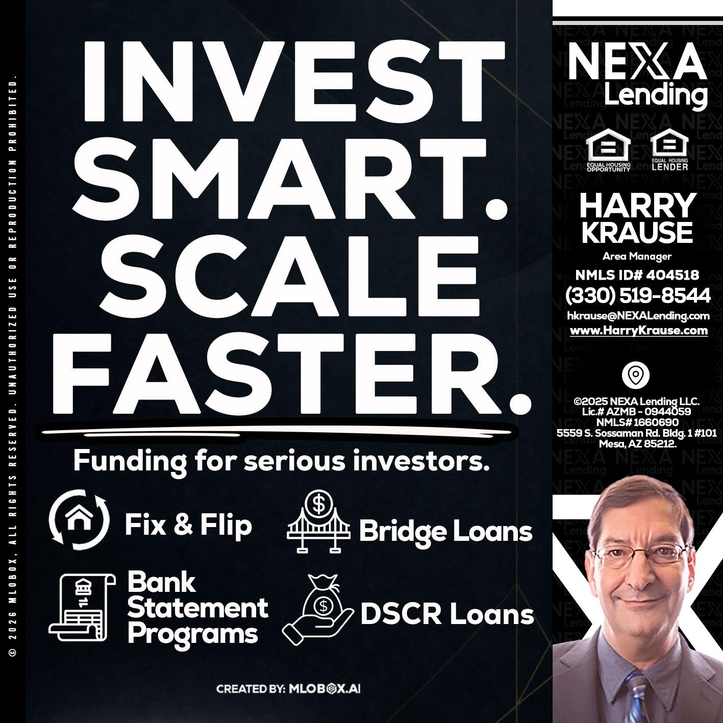 INVEST SMART - Harry Krause -Area Manager