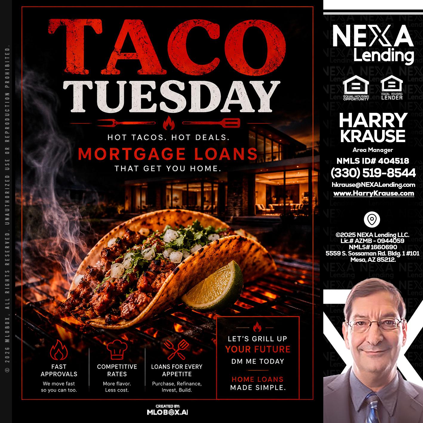 TACO TUESDAY - Harry Krause -Area Manager