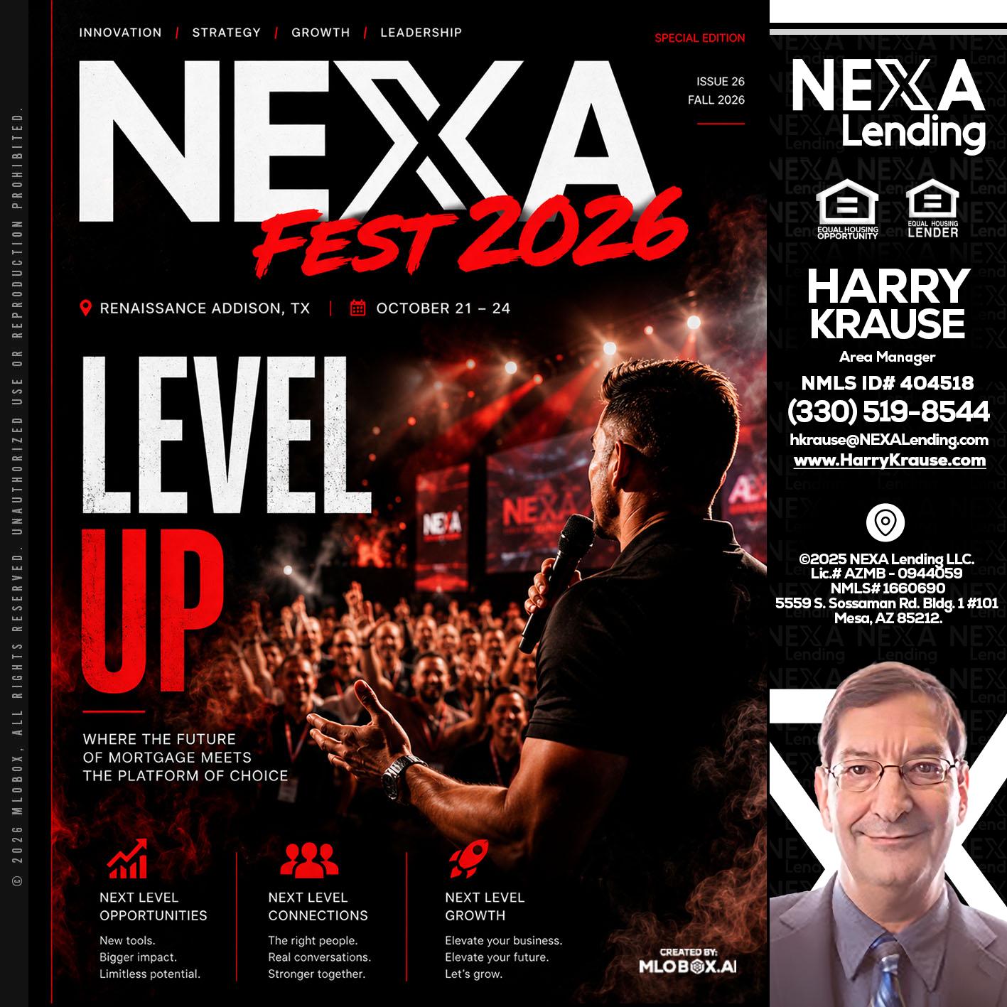 NEXA FEST 2026 - Harry Krause -Area Manager