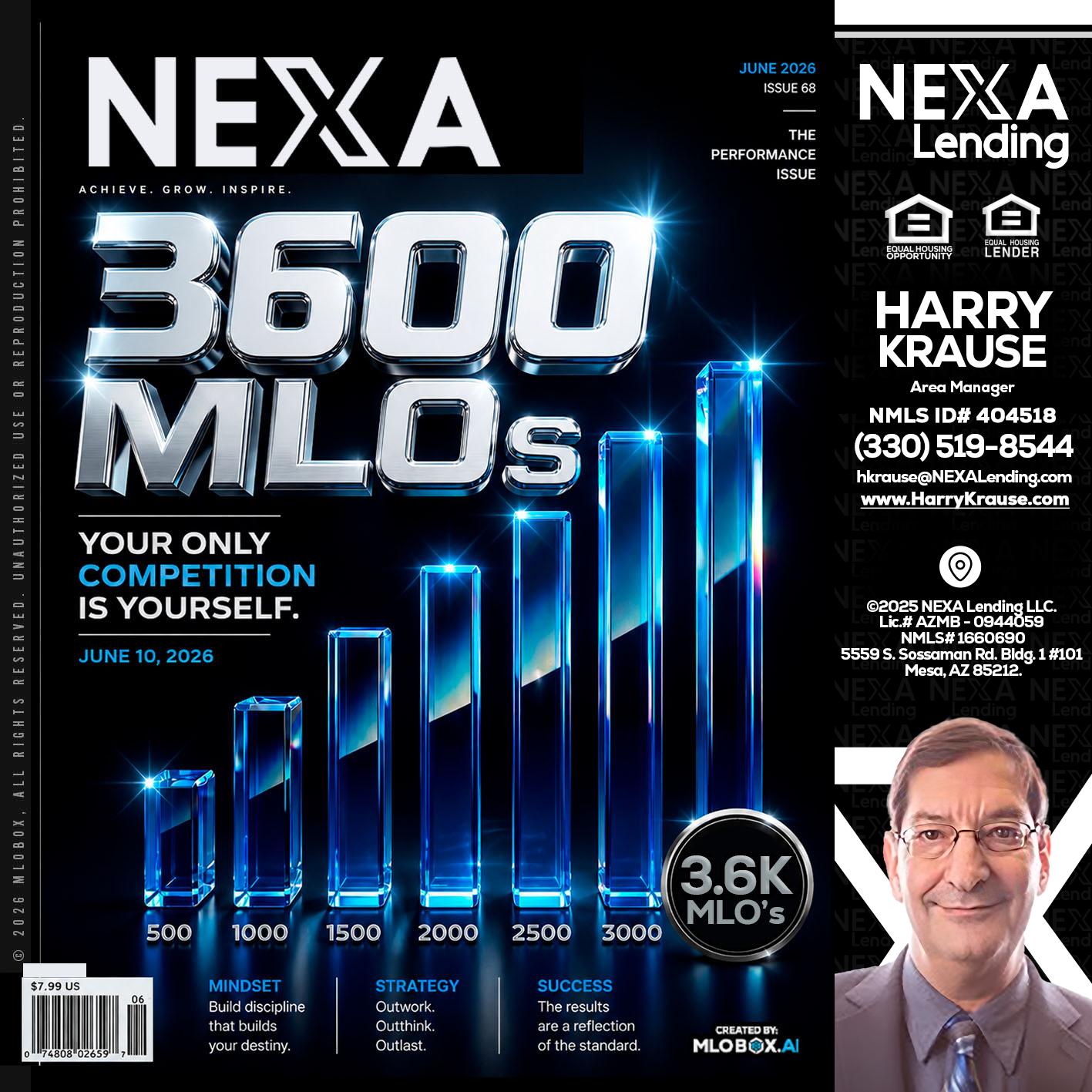 3600 MLOs - Harry Krause -Area Manager