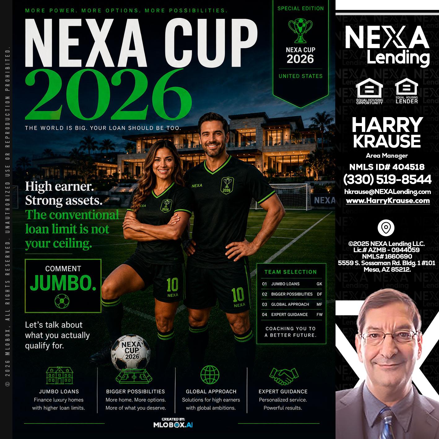 NEXA CUP 2026 - Harry Krause -Area Manager