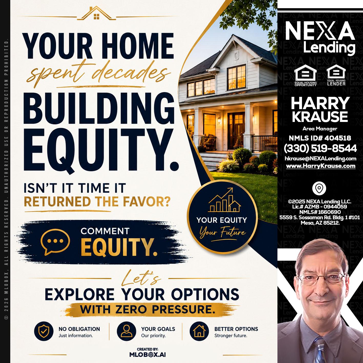 building equity - Harry Krause -Area Manager